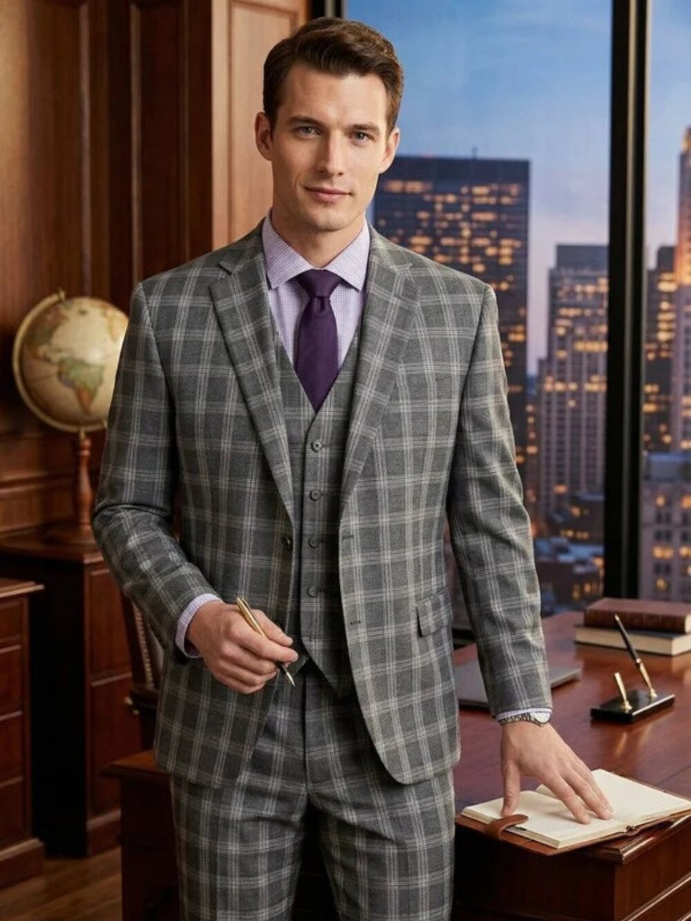 Alfani Mens Slim-Fit Stretch Blazer, Short